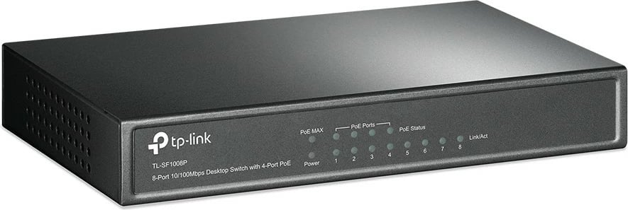 Switch TP-Link SF1008P, 8 porte, PoE