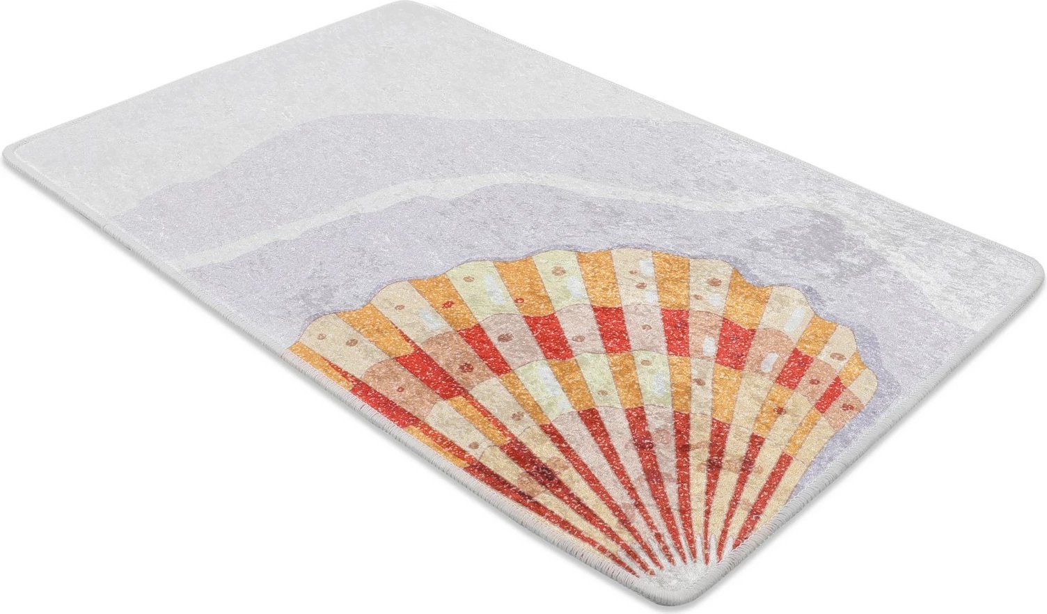 Tapet për banjo Mijölnir, Concha Djt, shumëngjyrësh, 70x120cm