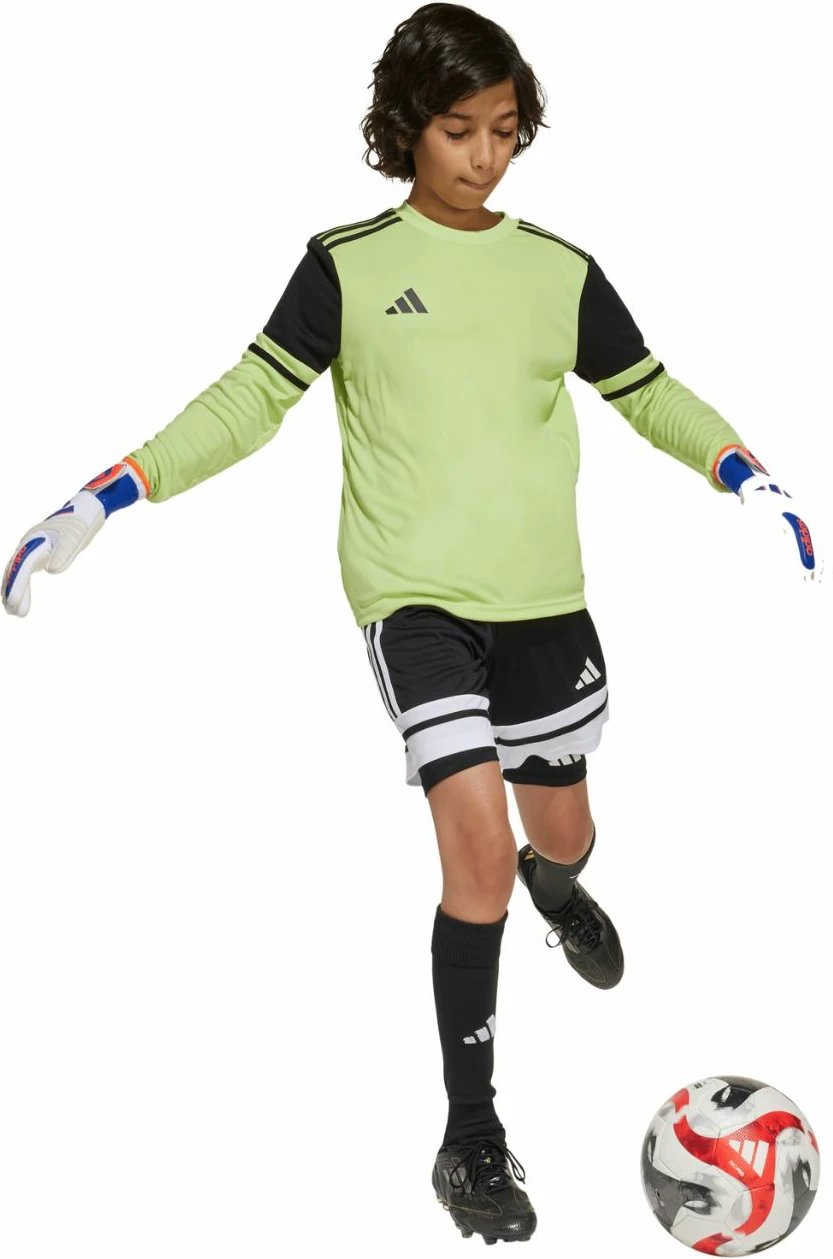 Fanellë portieri për fëmijë adidas, e gjelbër
