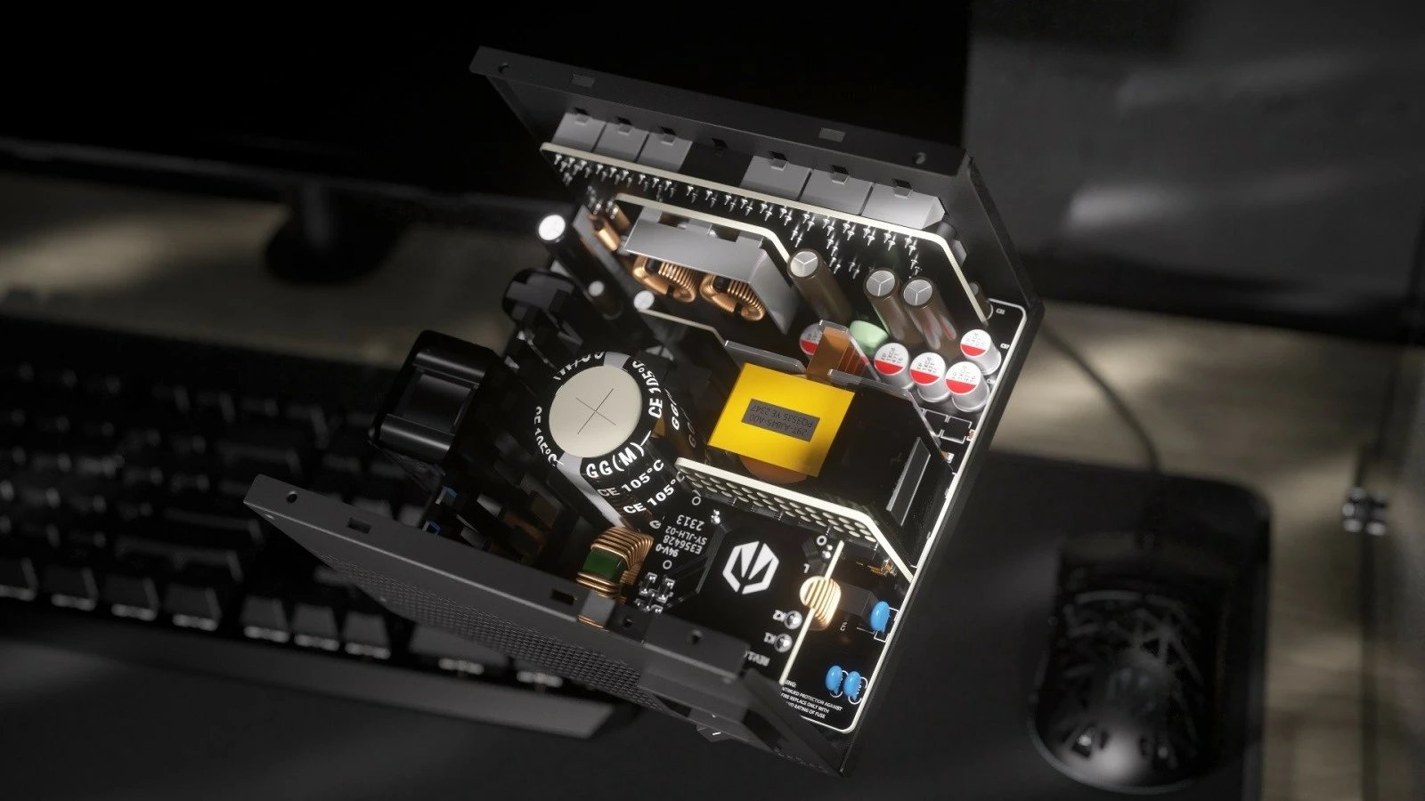 Kasë furnizimi Endorfy Supremo FM6 Gold 1000W, modular, 80 PLUS Gold, e zezë