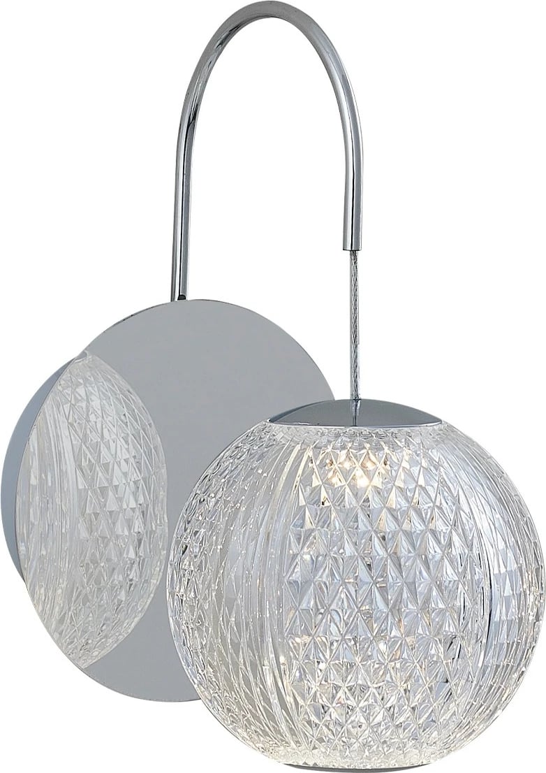 Llambë muri Opviq, L1387, krom