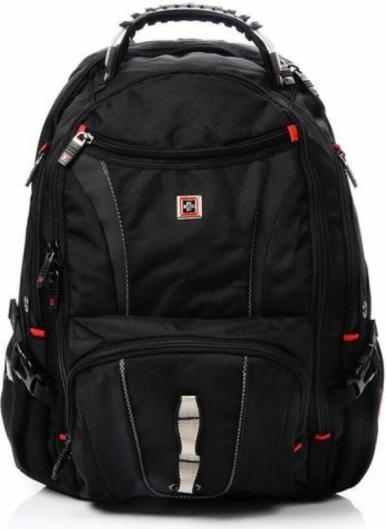 Çantë shpine Swissbags, unisex, e zezë