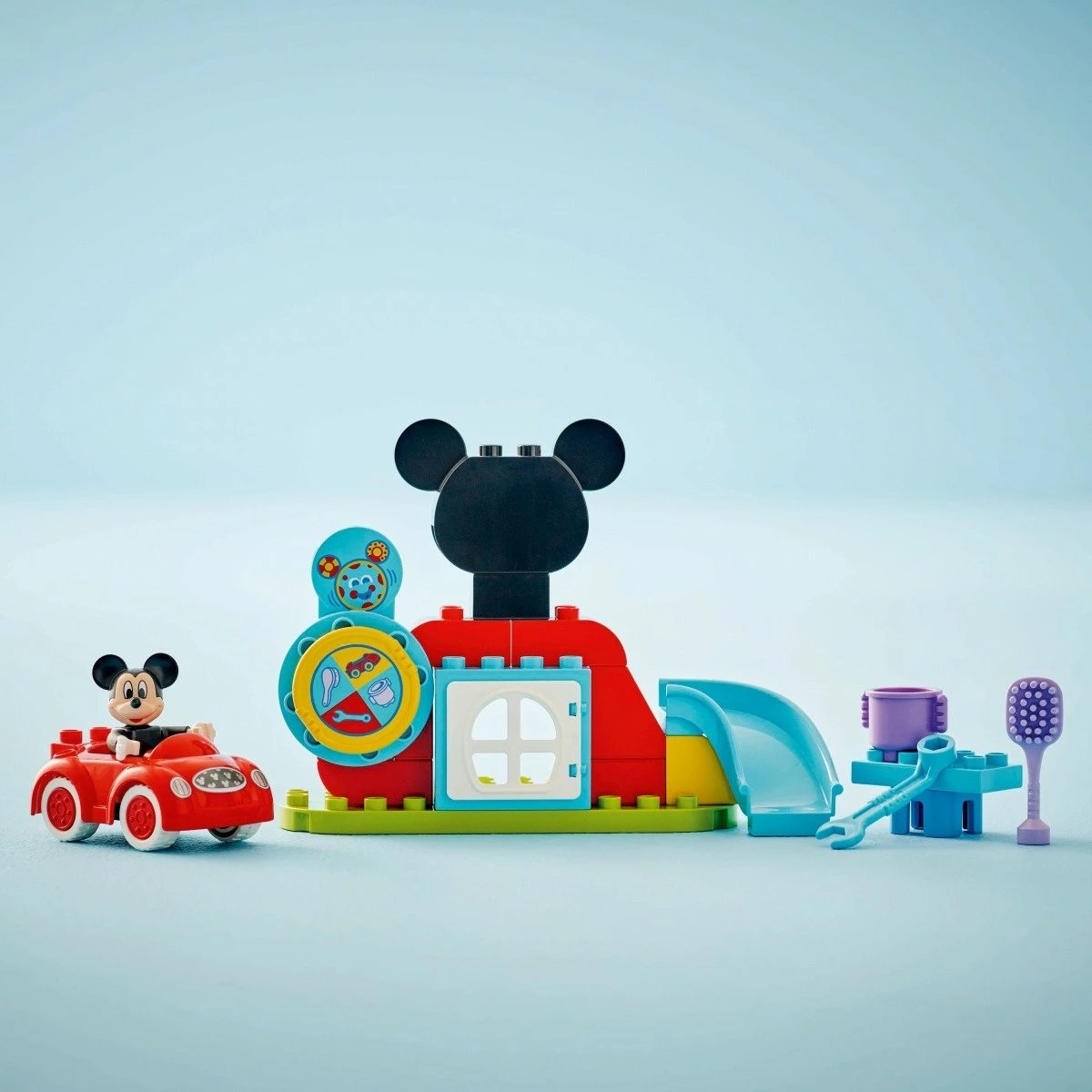Set lodrash LEGO DUPLO Mickey Mouse Clubhouse & Car 10454, 27 pjesë, për fëmijë, Plastikë Set lodrash LEGO DUPLO Mickey Mouse Clubhouse & Car 10454, 27 pjesë, për fëmijë, Plastikë