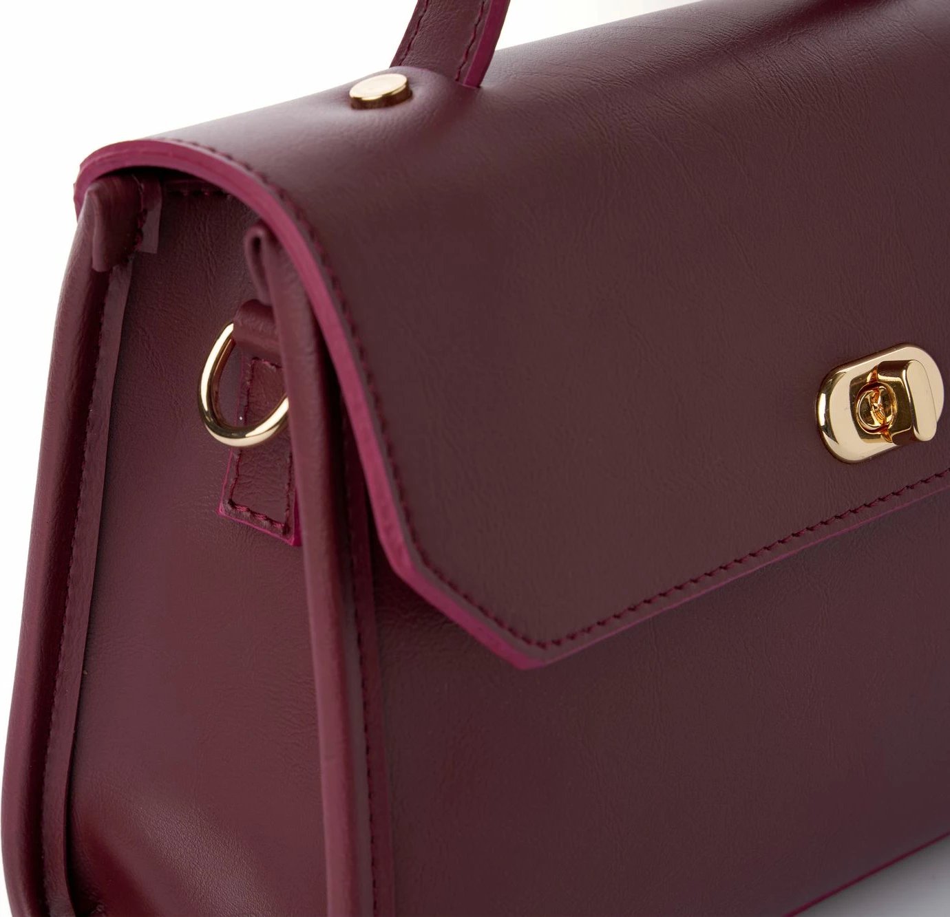 Çantë dore Gela, ngjyrë burgundy, Vince Camuto