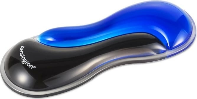 Jastëk xheli për kyç dore Kensington Slim Duo Gel K62439WW, për maus, zi/kaltër
