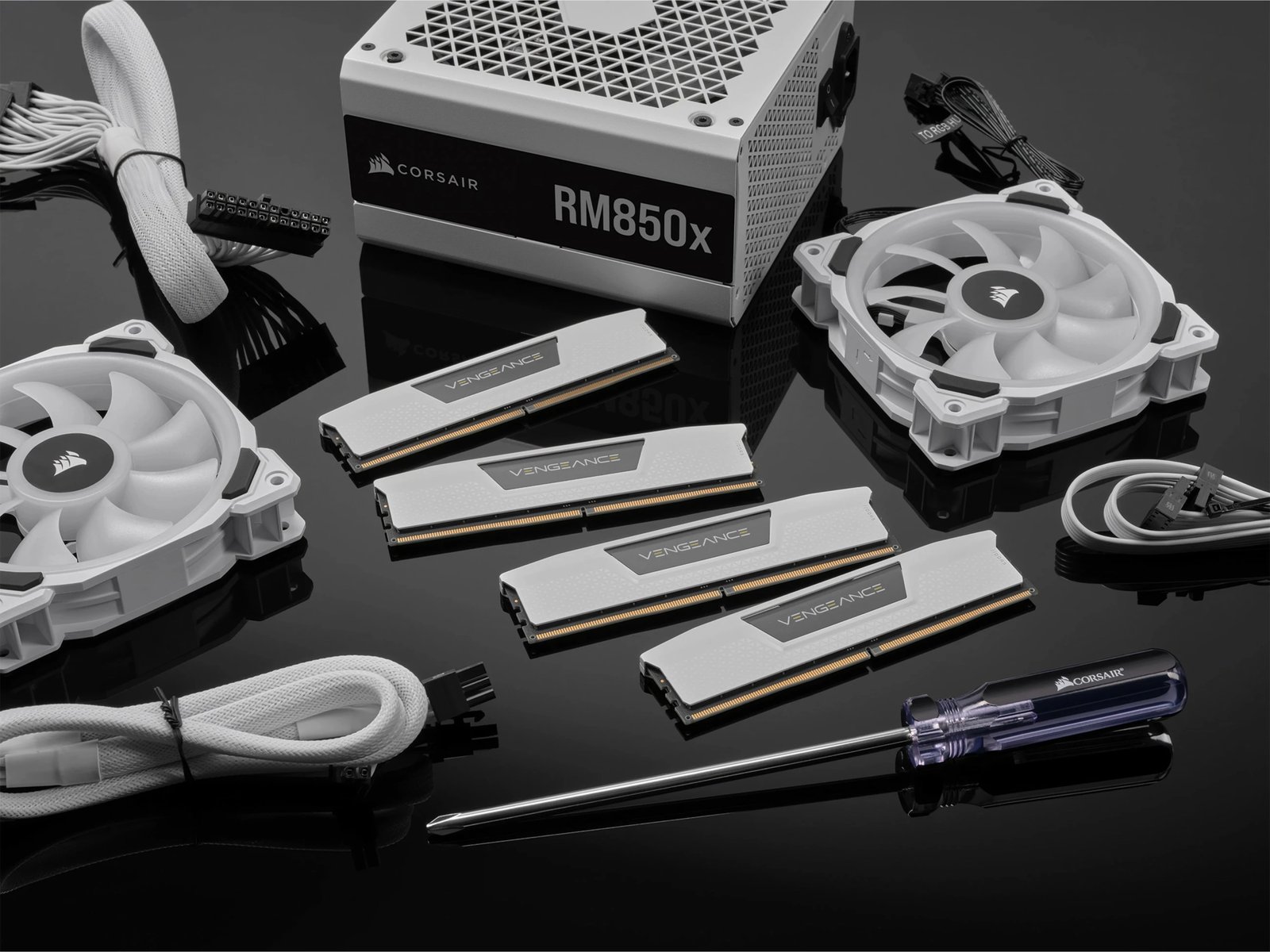 RAM Memorje Corsair Vengeance 32GB (2x16GB) DDR5 5200MHz, e bardhë