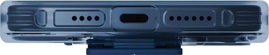 Mbështjellës UNIQ Heldro Mount me stand, për iPhone 15 Pro 6.1", blu