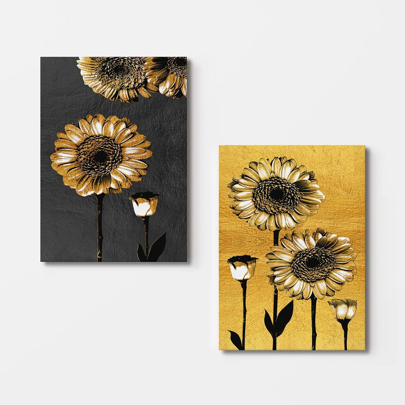 Pikturë dekorative në kanavacë (2 copë), Wallity, 2KNV4272, 70x100