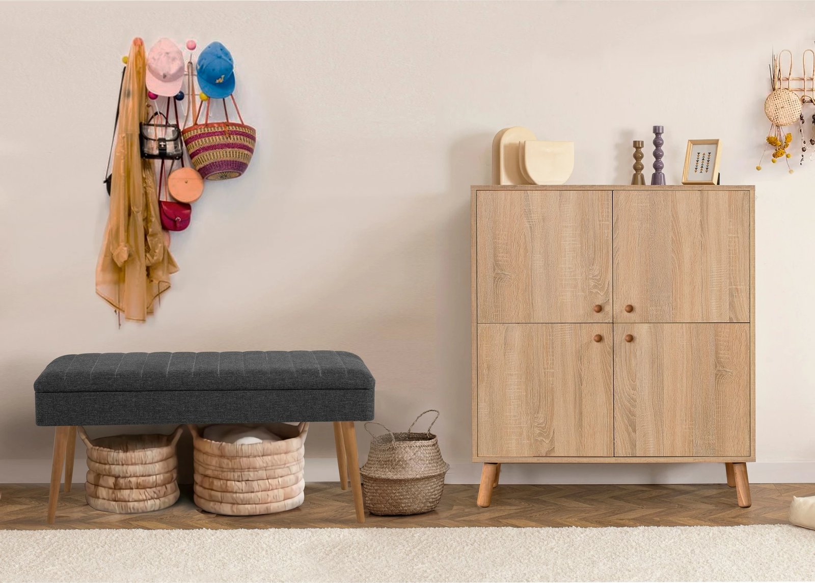 Set mobiljesh për korridor Skye Decor, Sonomo dhe Antracit, 200-1053