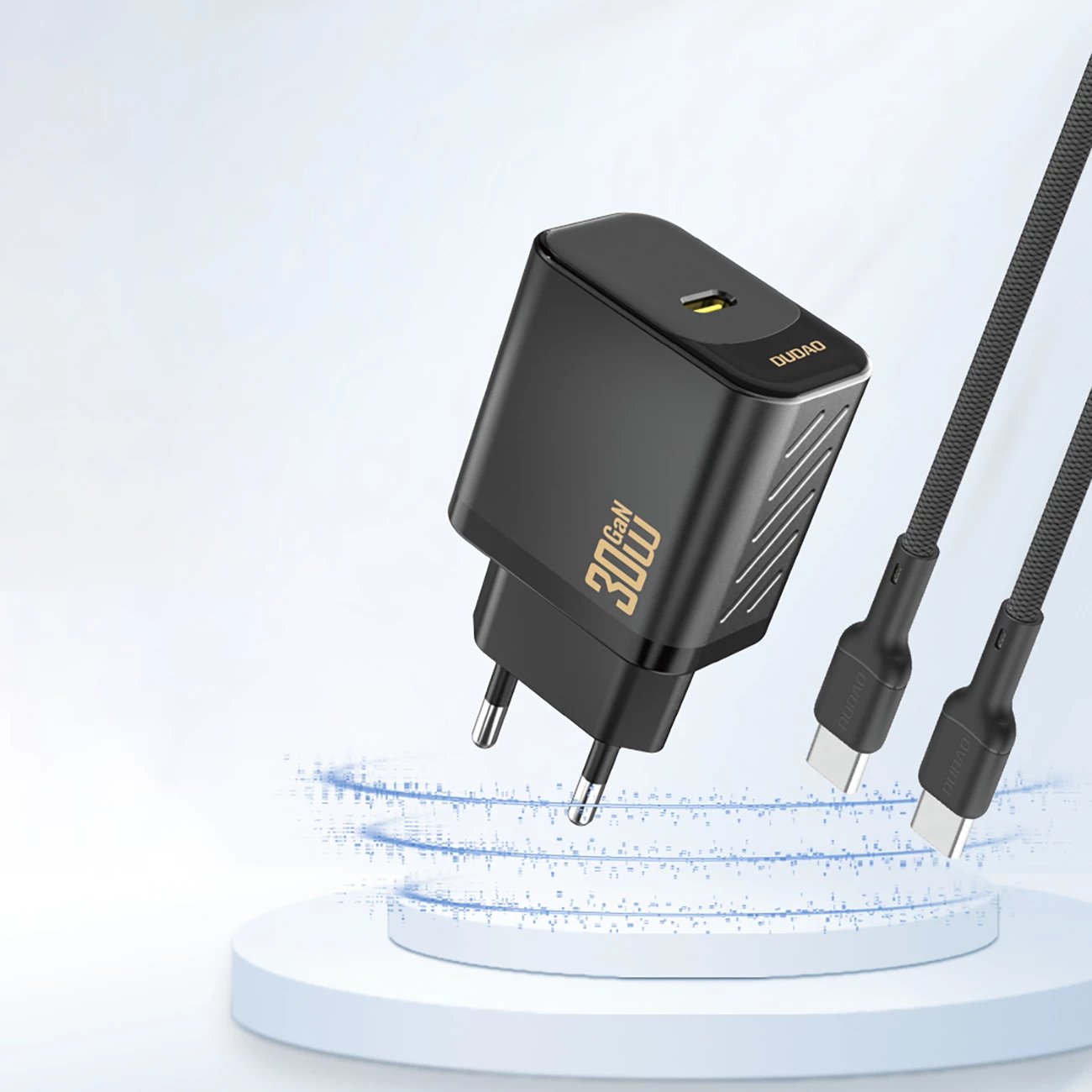 Karikues muri Dudao A27P, 30W, GaN, USB-C, i zi