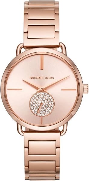 Orë dore MICHAEL KORS PORTIA për femra, rozë gold