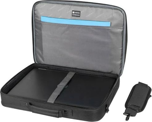 Torba laptop Natec Boxer Lite 15.6", e zezë