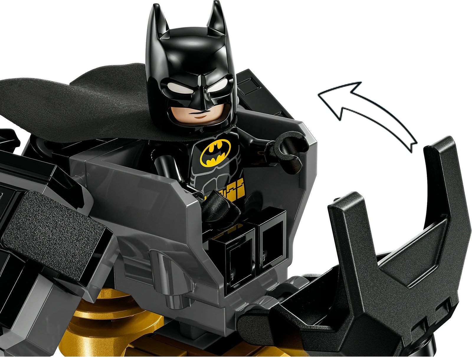 Set ndërtimi LEGO DC Super Heroes 76270 Batman Mech, shumëngjyrësh
