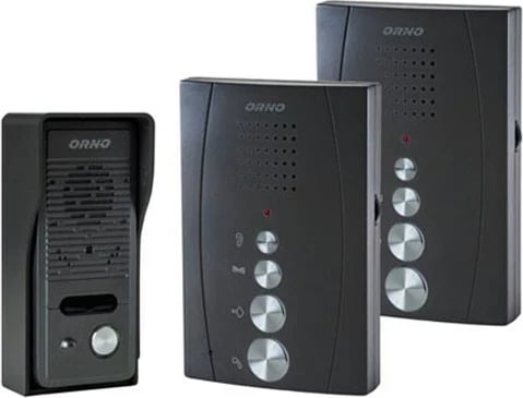 Domofon ORNO OR-DOM-RE-920/B me 2 unifona, zi
