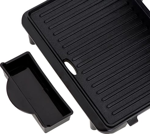 Grill elektrik, Camry, CR 3044, 25x17.5 cm, 1500-2100W, e zezë-argjend