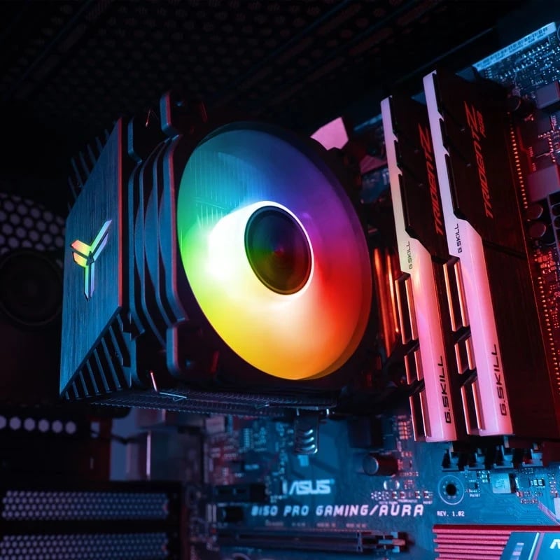 Ftohës CPU Jonsbo CR-1200, RGB, 92mm, ngjyrë e zezë-argjendtë