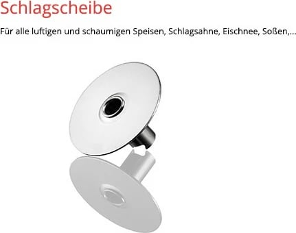 Rrahës blenderi UNOLD ESGE ESG 7010, Inox, Argjendtë