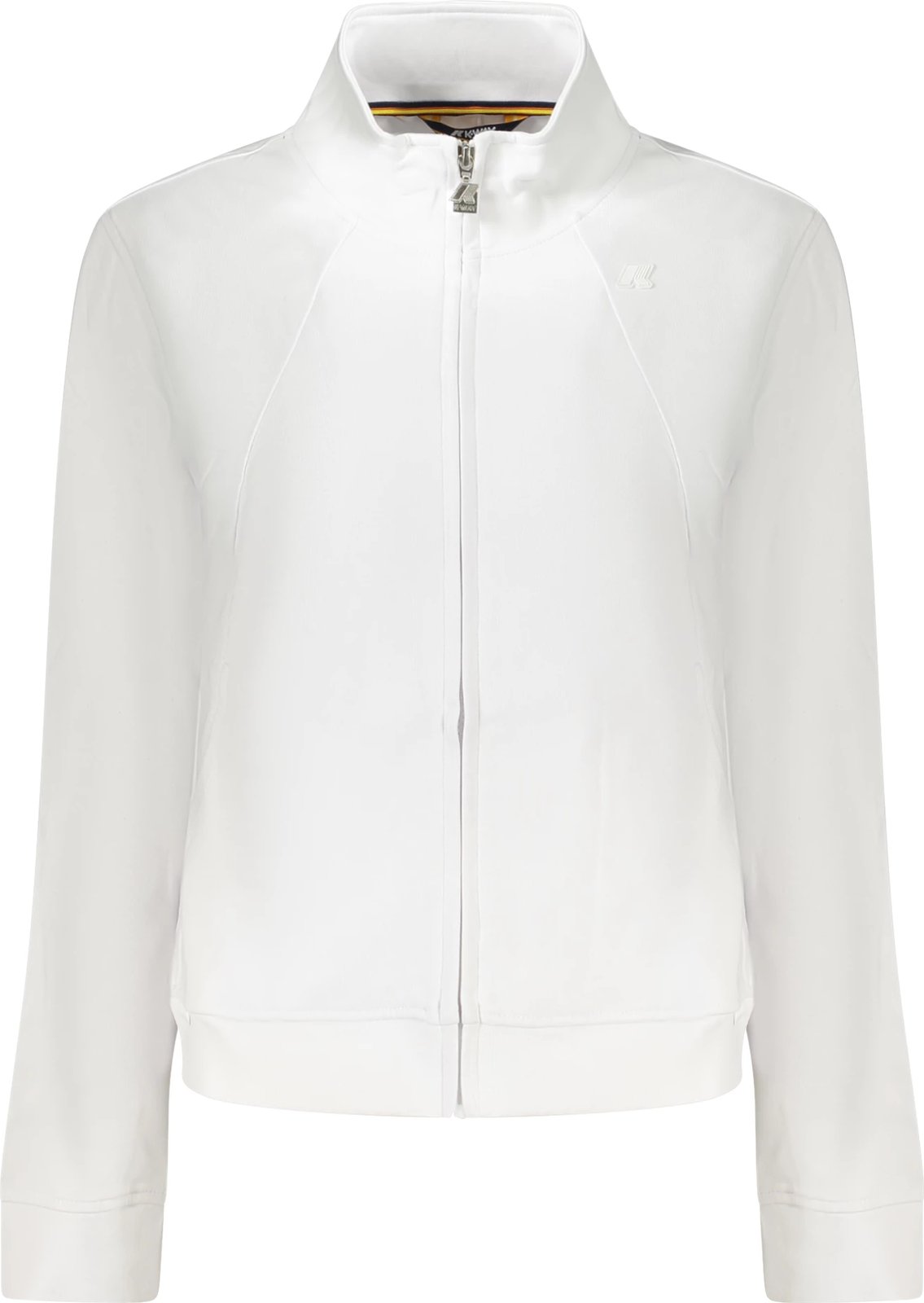 Duks për femra K-WAY zip-up, të bardha