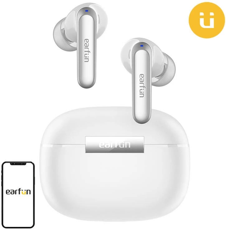 Kufje TWS EarFun Air2, të bardha
