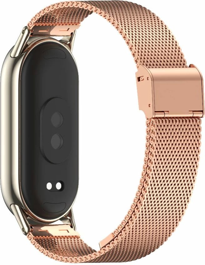 Rrip çeliku për Xiaomi Smart Band 8 Tech-Protect MilaneseBand, Rozë