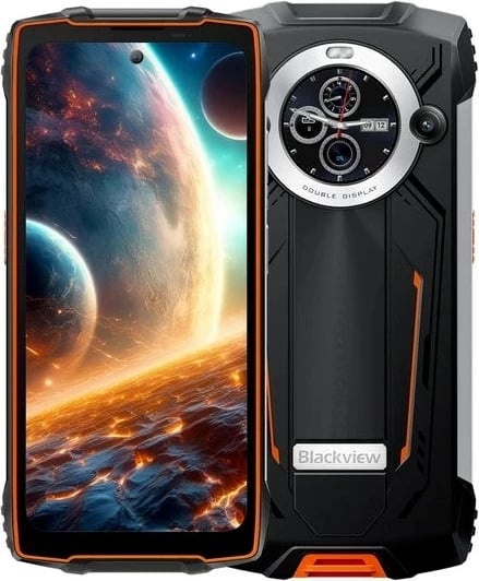 Celular Blackview BV8200, 12/256GB, Portokalli
