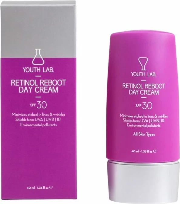 Krem për fytyrë Youth Lab, Retinol Reboot Day Crea