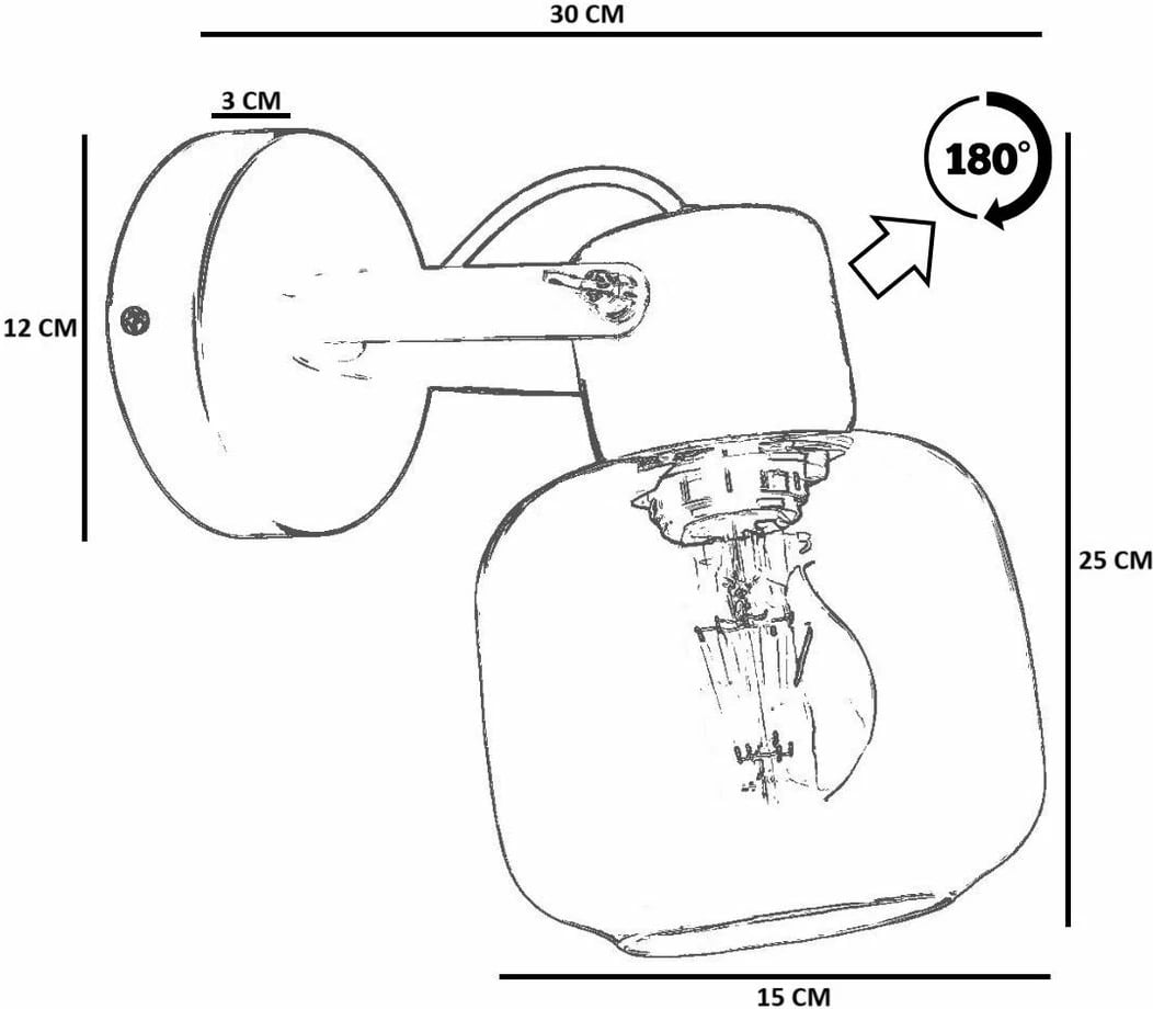 Llambë muri Opviq, 9066-1A