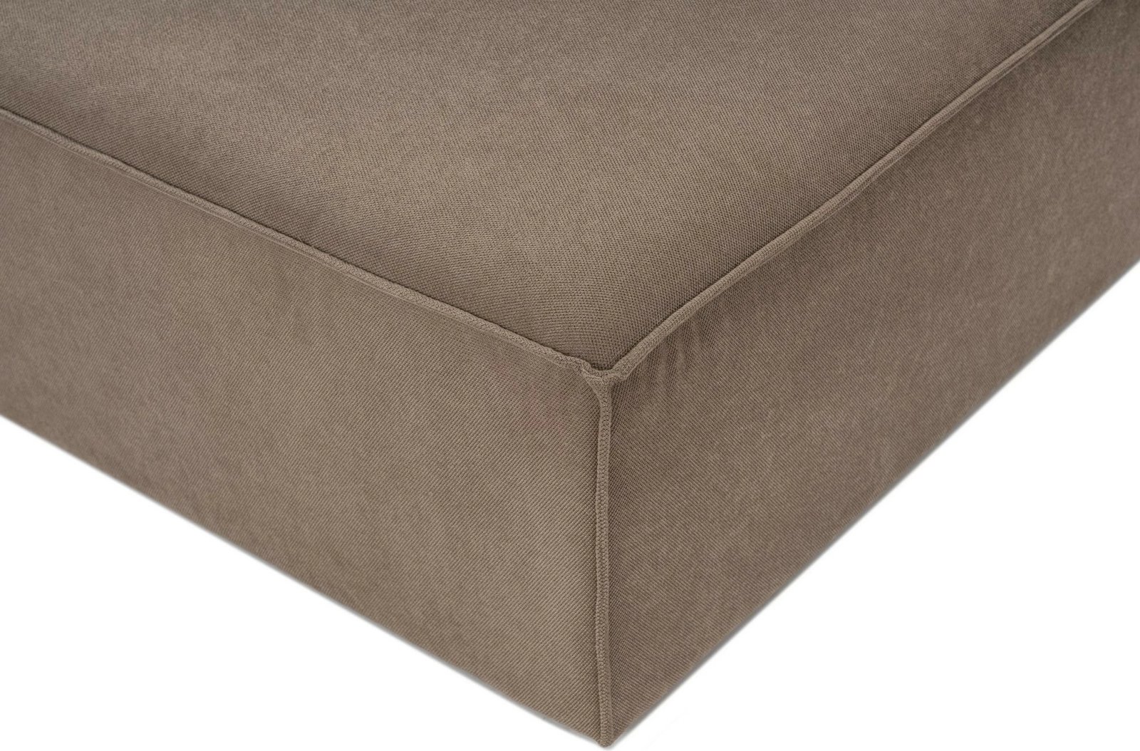 Kënd-sofë Sora me pouffe, ngjyrë kapuçino, Atelier del Sofa Kënd-sofë Sora me pouffe, ngjyrë kapuçino, Atelier del Sofa