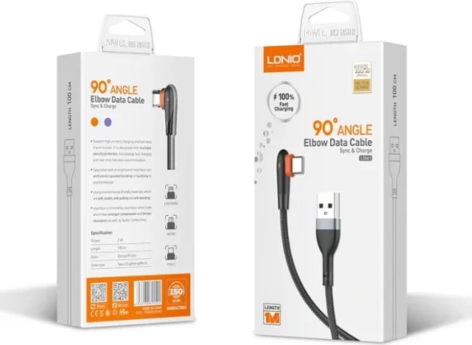 Kabllo E Karikimit LDNIO LS561 (Hiri, 2m)