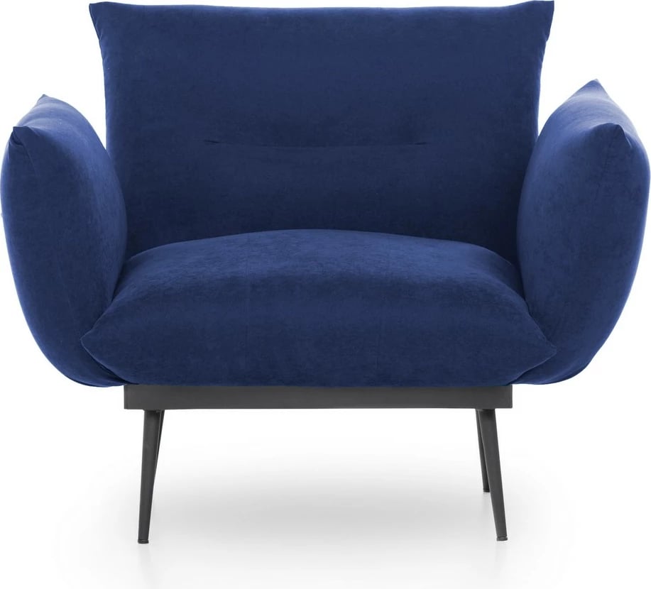 Karrige wing Jax Solo, ngjyrë blu e errët, Atelier del Sofa