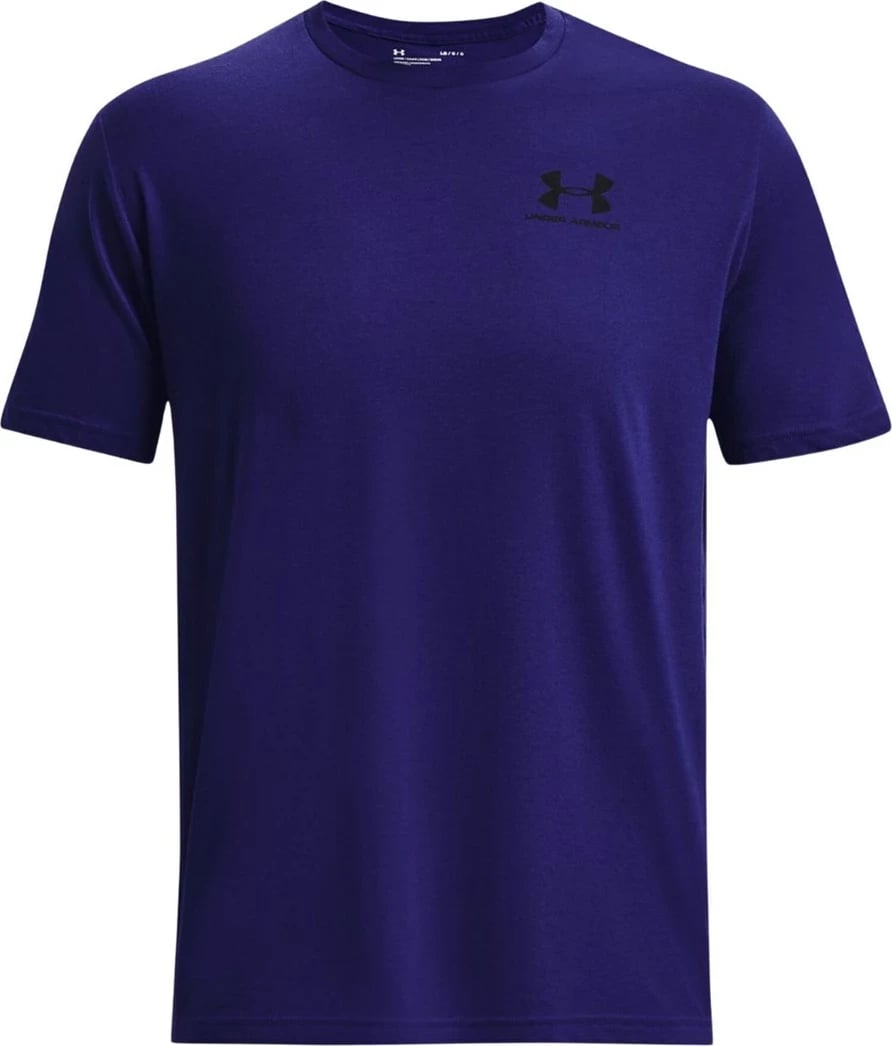 T-shirt Under Armour Sportstyle Left Chest SS për meshkuj, Blu
