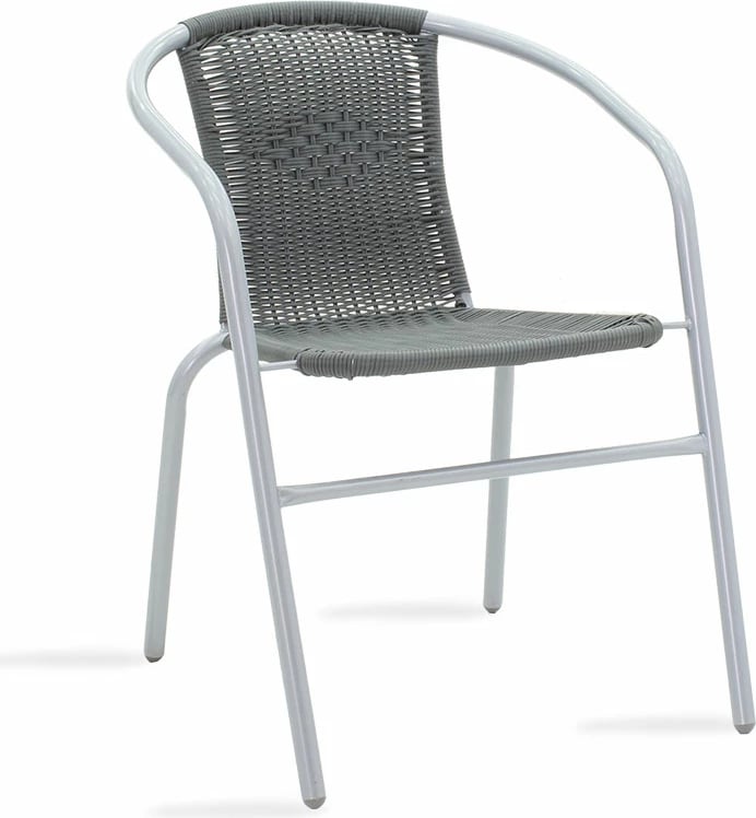 Karrige Obbi metal-pe ngjyrë gri