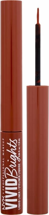 Eyeliner për femra NYX Professional Makeup Vivid Brights 04 On Red e kuqe 2ml