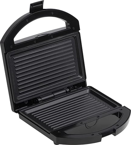 Grill elektrik, Adler AD 3068, 750W (1000W max), pllakë 22 x 12.5 cm, pllaka jo-ngjitëse, e zezë