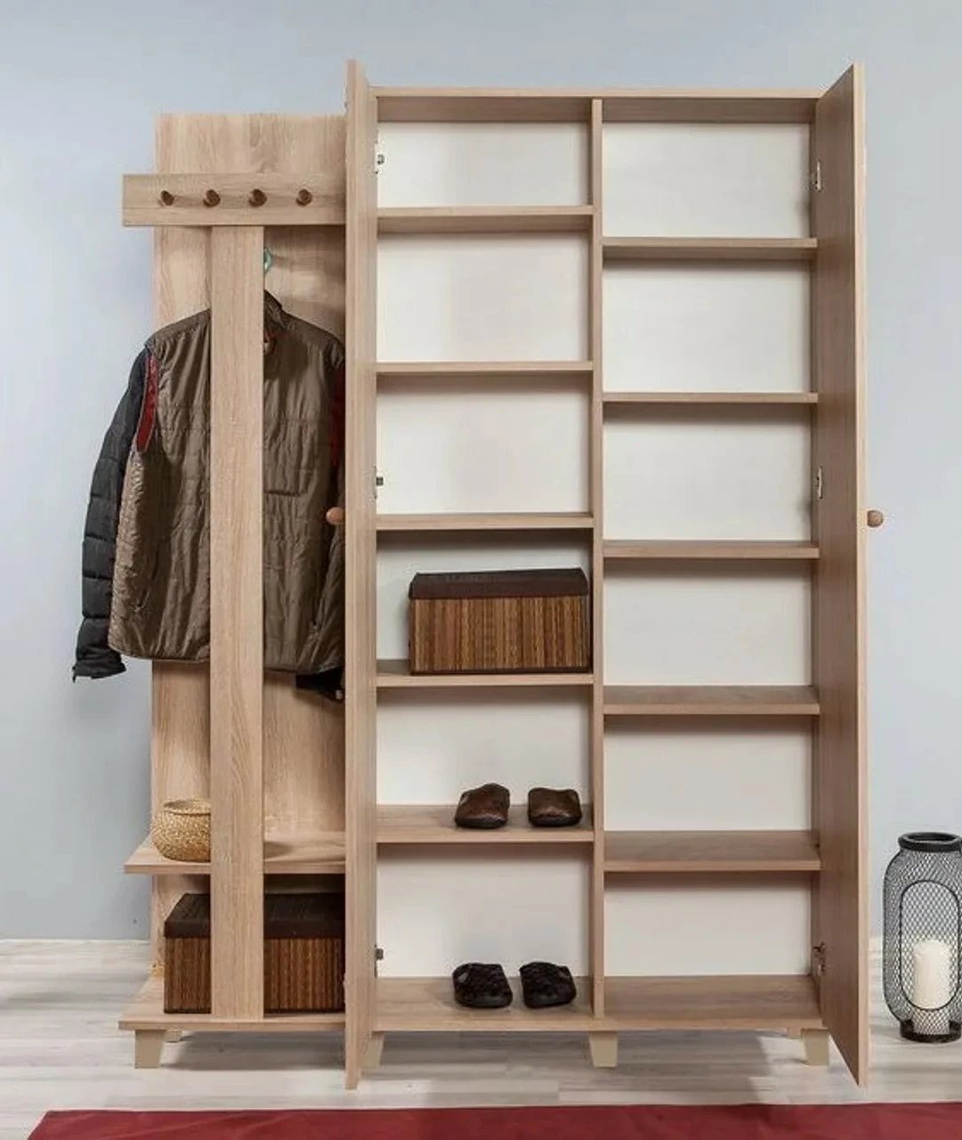 Stendë korridori, ngjyrë lisi Sonoma, Skye Decor Garmanto 135-522