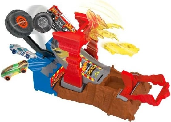Set lodrash Hot Wheels Fire Demolition, shumëngjyrësh