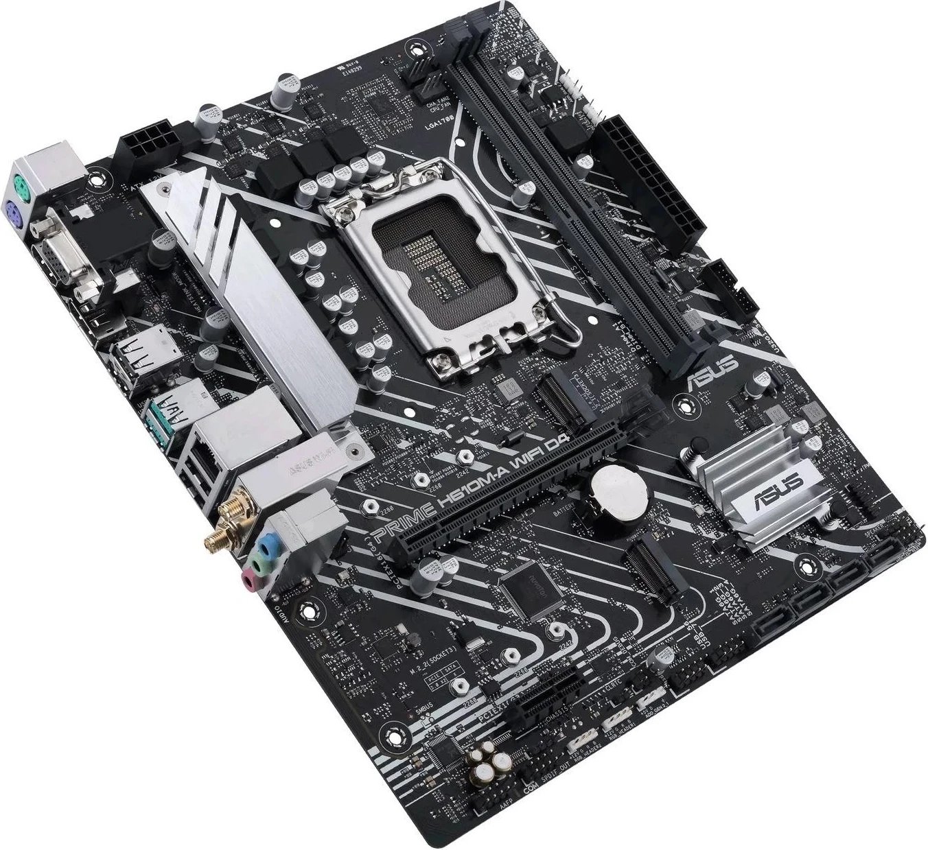 Pllakë amë ASUS PRIME H610M-A WIFI D4 - Intel H610