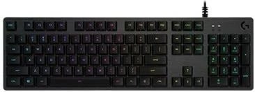 Tastierë gaming, Logitech G512 920-009352, mekanike RGB, US layout, Braun