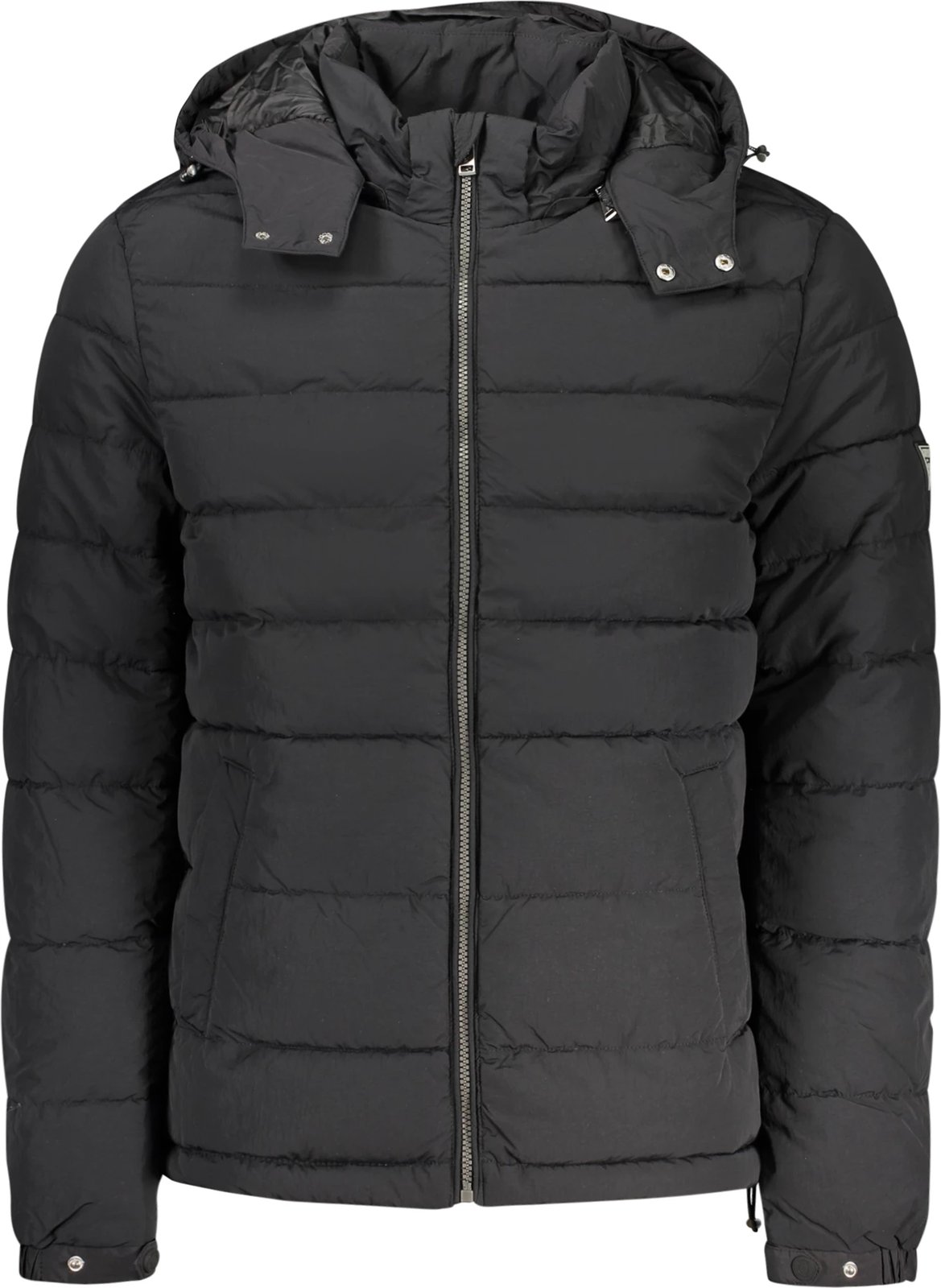 Jakne për meshkuj GUESS JEANS, e zezë