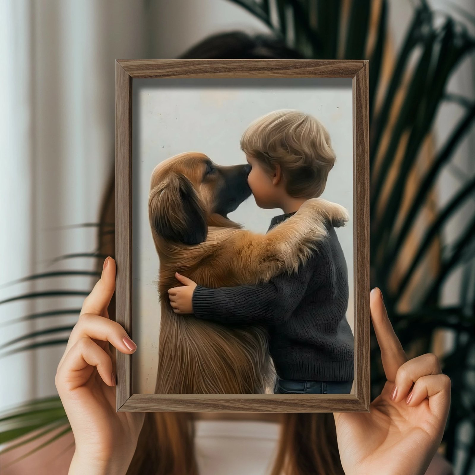 Pikturë dekorative me kornizë MDF, shumëngjyrëshe, Wallity, GE228-L, 35x47x3.5cm