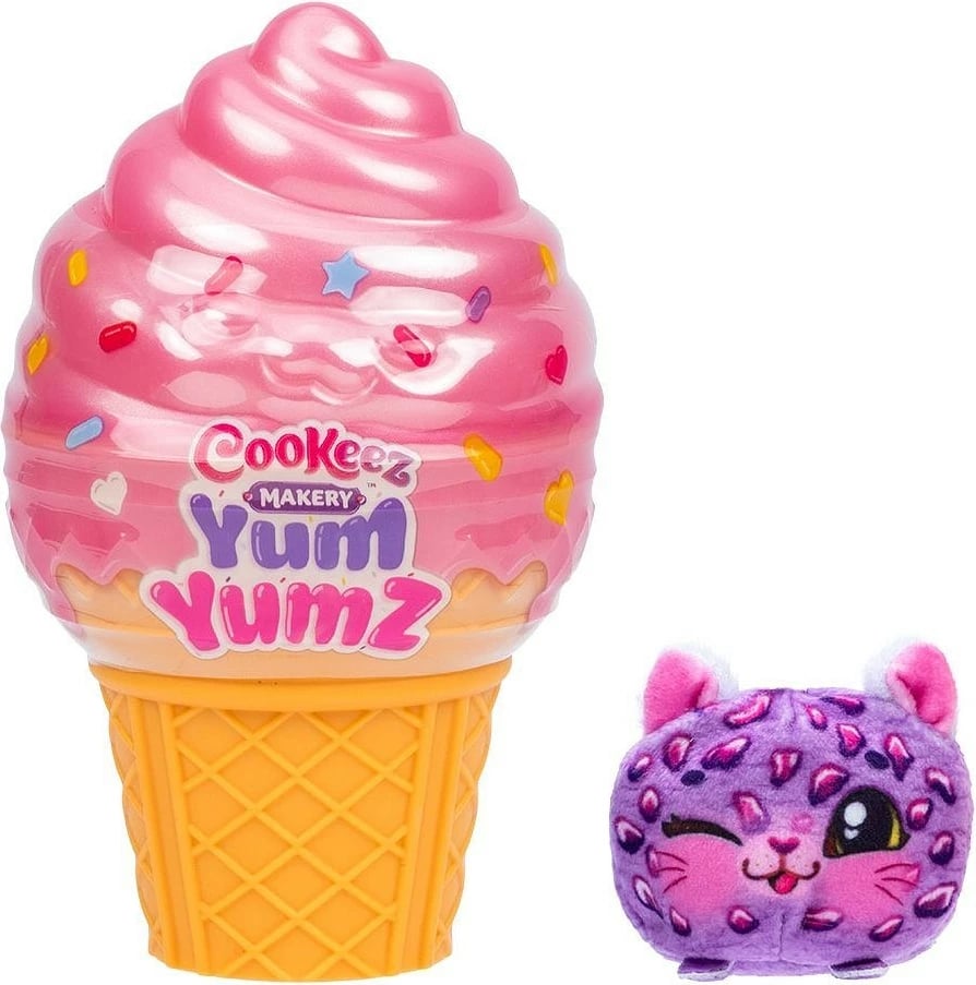 Set maskota lodër Cobi Cookeez Makery Yum Yummz, 18 copë, shumëngjyrëshe