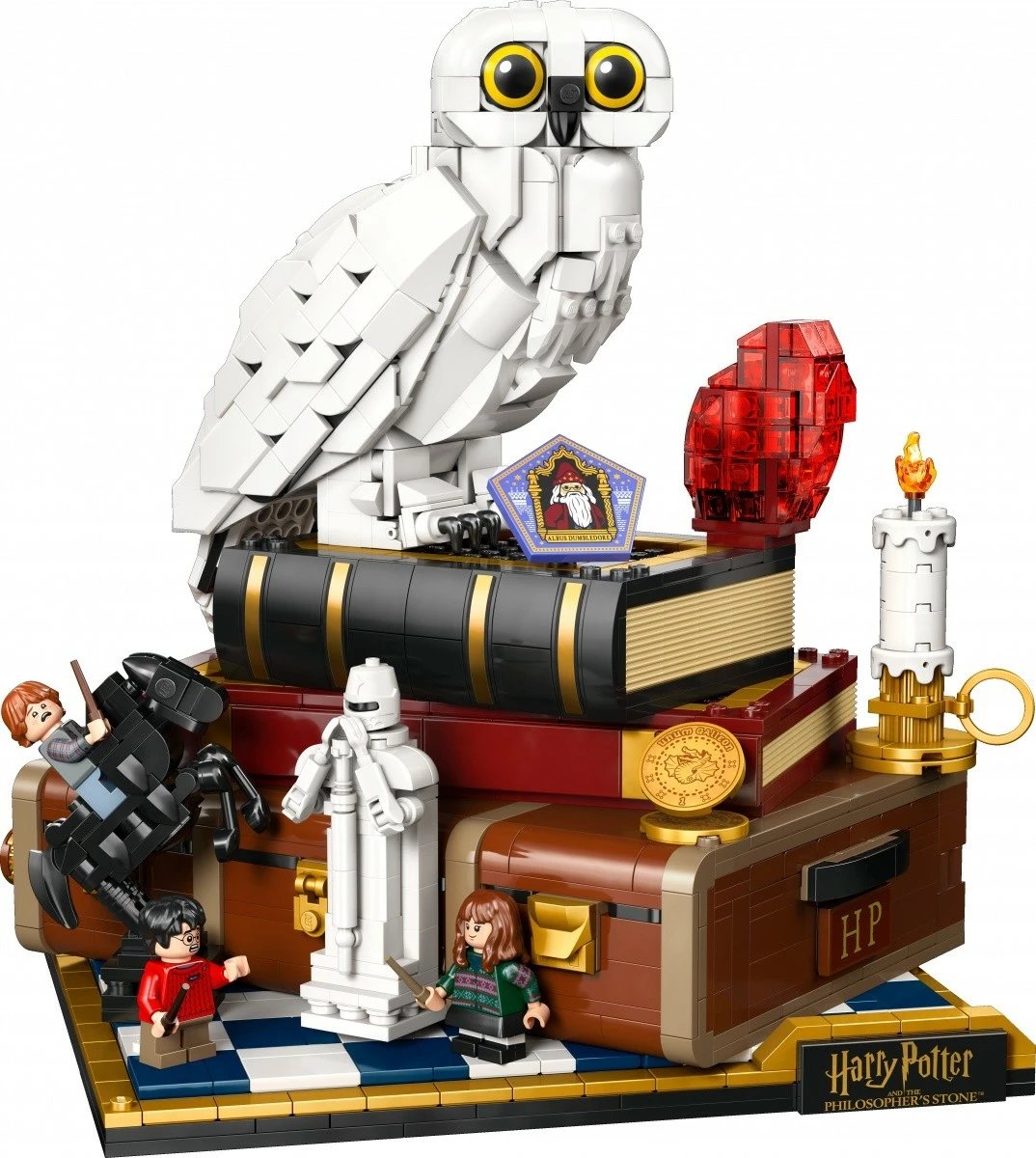 Blloqe ndërtimi LEGO Harry Potter 76466 Philosopher's Stone Collector's Edition, 1571 pjesë, set ekstra i madh