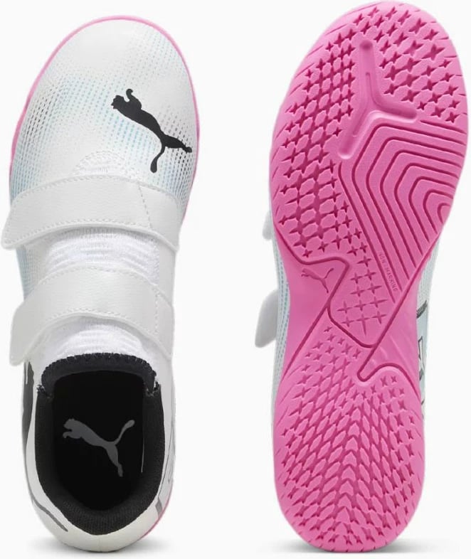 Atlete futbolli për fëmijë Puma Future 7 Play IT Jr, të bardha