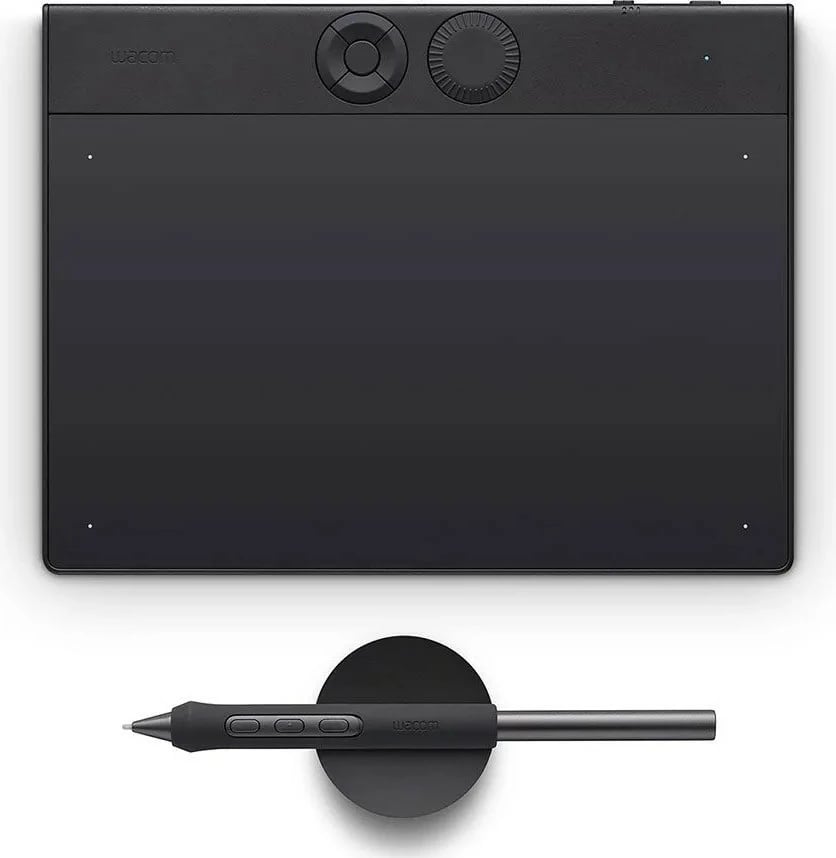 Tabletë grafike Wacom Intuos Pro Small, pen digjital, e zezë