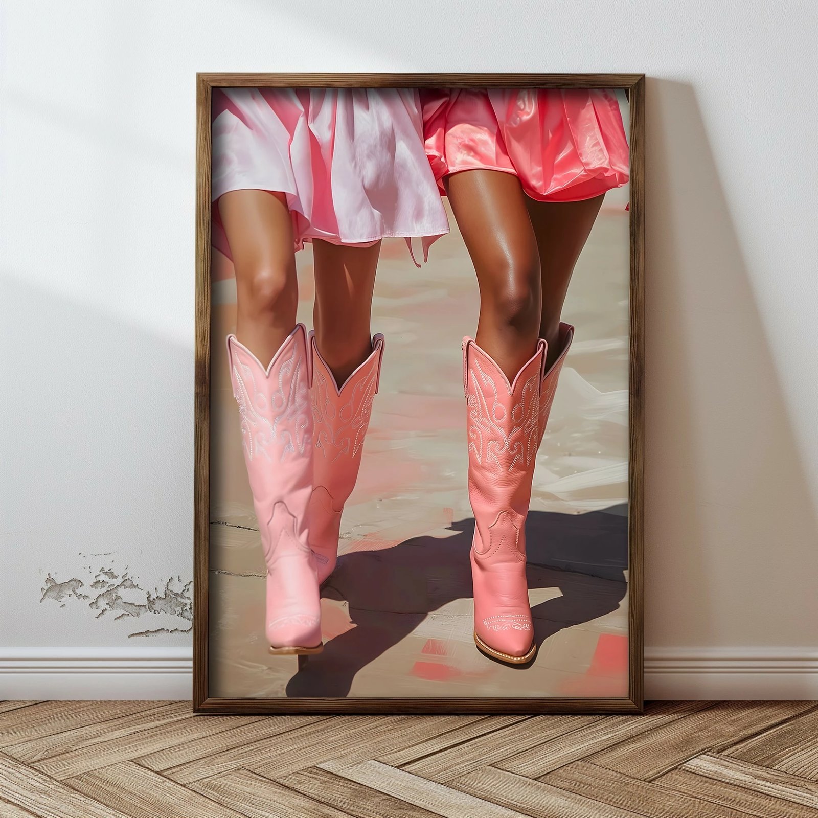 Pikturë dekorative me kornizë, MDF, shumëngjyrëshe, Wallity, GE082-L