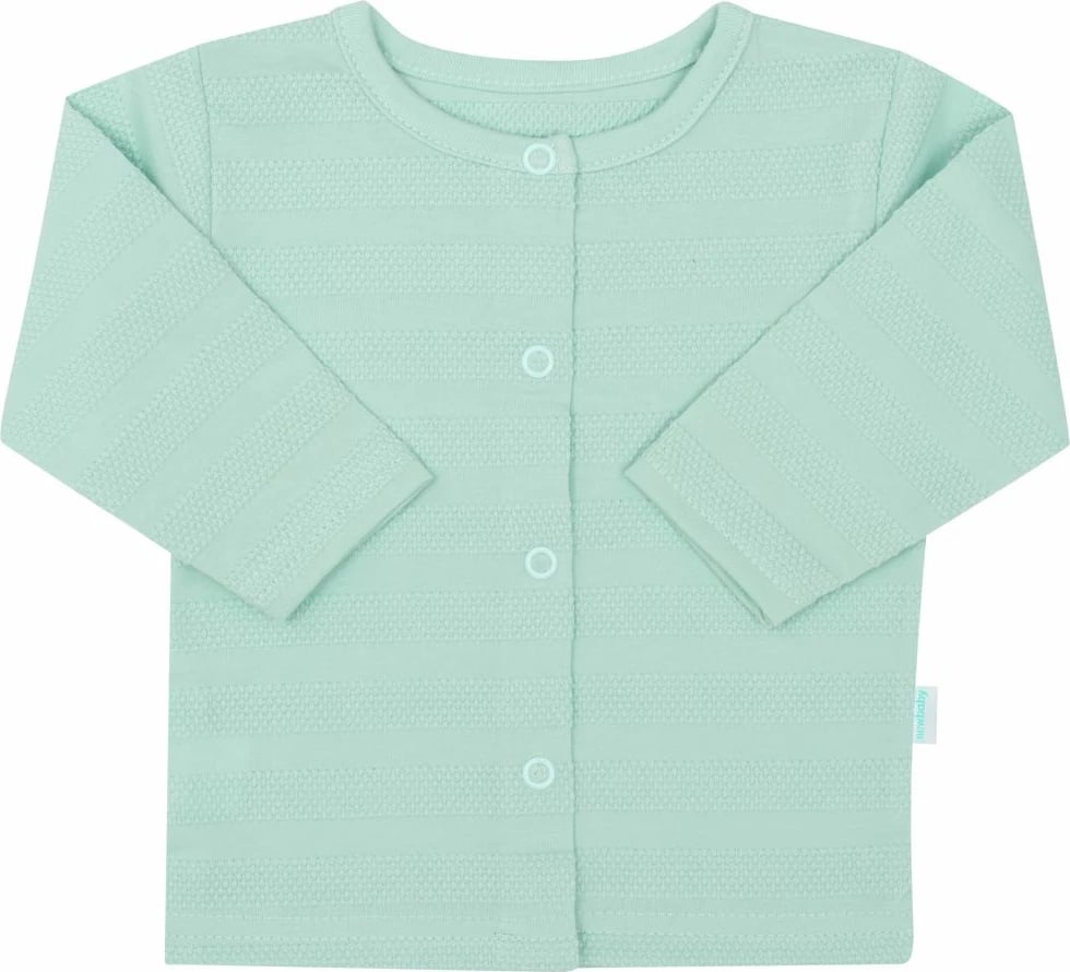 Set materniteti për bebe 4-copësh, New Baby, I AM, 100% pambuk, madhësi 62 (3-6m), jeshile mente