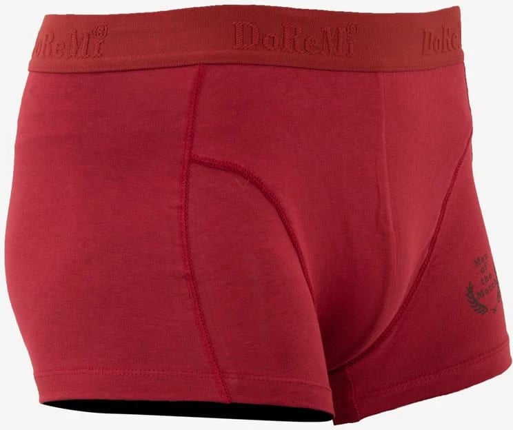 Boxer short Jumeon, ngjyrë e kuqe Claret, 002-000707
