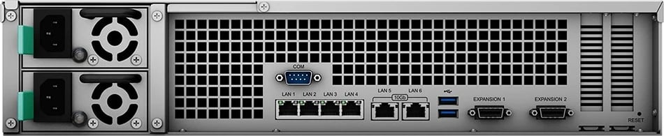 NAS rack Synology RS3621xs+, 12 slote, 8 GB RAM, Intel Xeon, i zi