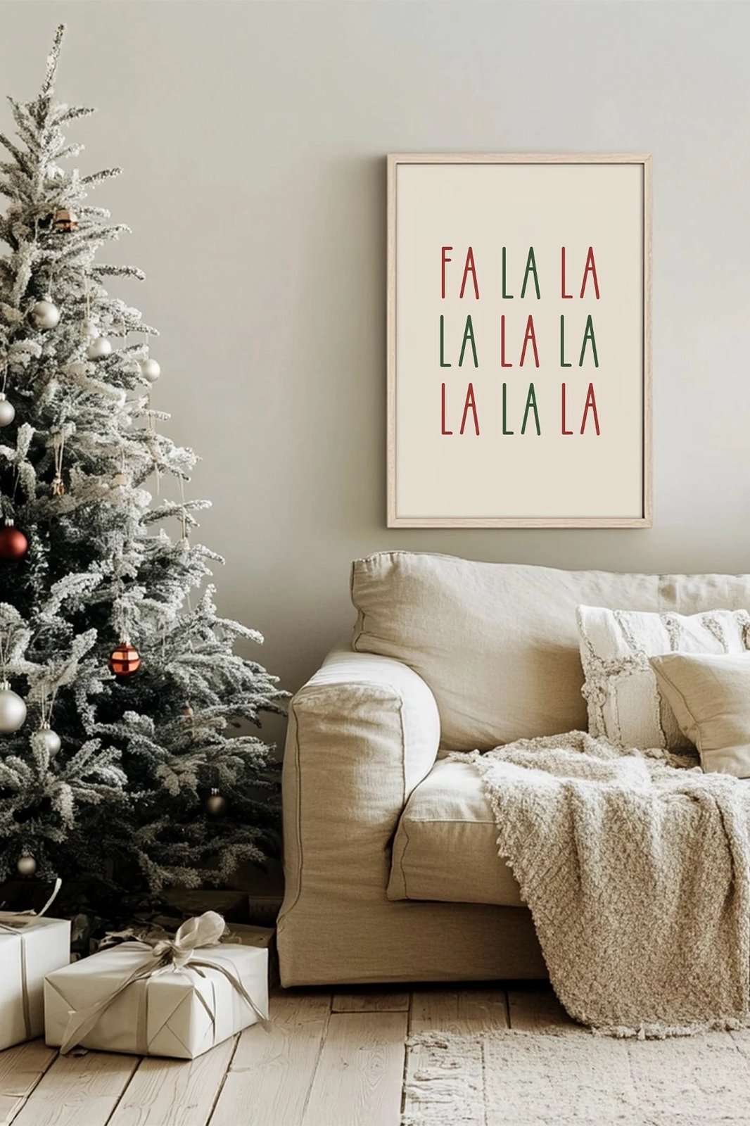 Pikturë dekorative me kornizë, Wallity, Nwyearsngmdl26, shumëngjyrëshe, 33x48cm