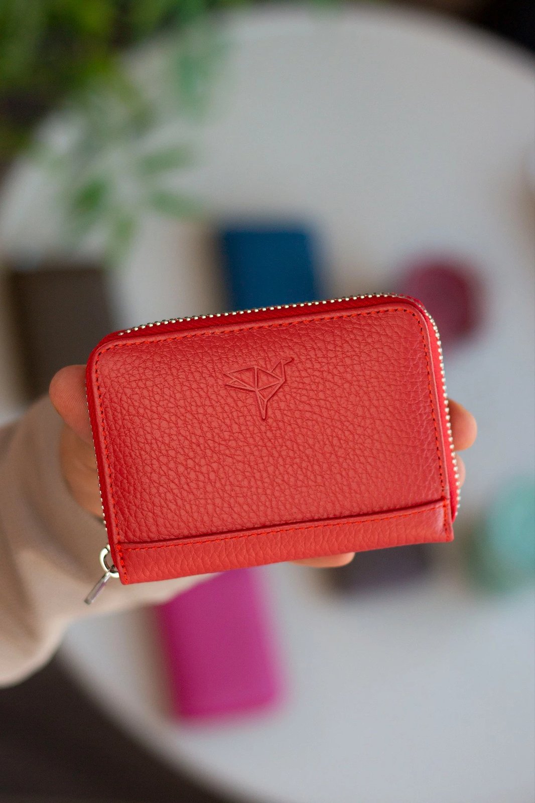Portofol unisex, ngjyrë dusty rose, Zoozie Bags, Sydney